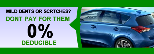 Mild Dents or Scratches 0% deductible