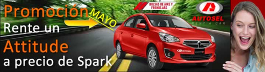 Durante Mayo rena un vehiculo intermedio a precio de económico